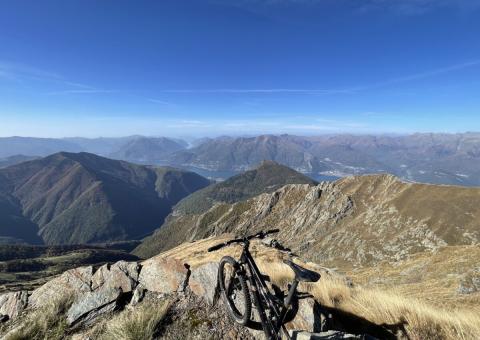 Fine tratto ciclabile