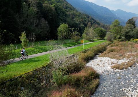 Scorcio della ciclopedonale 