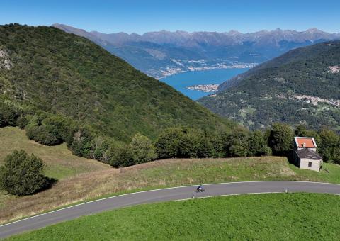 Vista dall'alto dal Monte Defendente 